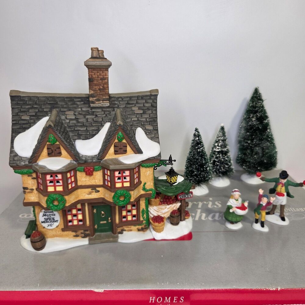 Department 56 Dickens Village Seton Morris Spice Merchant Heritage VTG 1998